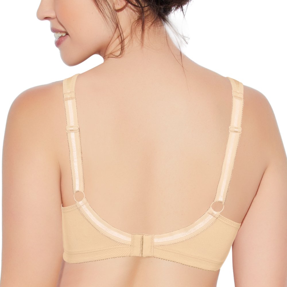 Enamor A112 Bra – Cotton Non-Padded Wirefree Full Coverage- Pale